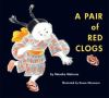 A pair of red clogs